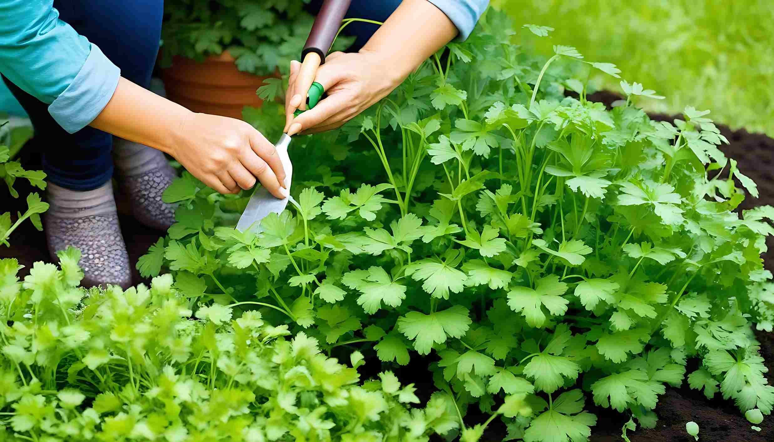 Coriander Gardening Tips