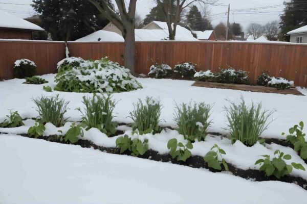 snow gardening